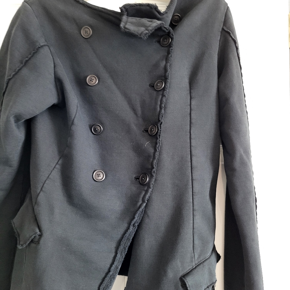 RUNDHOLZ Women's Black Double-Breasted Jacket